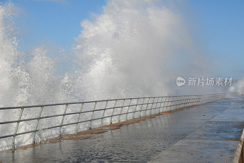 St Ouen Winter, Jersey, GB。